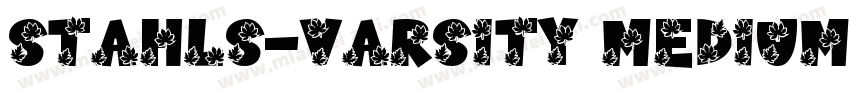 Stahls-Varsity Medium Version字体转换